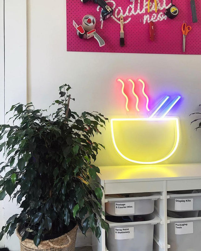 Ramen LED Neon Sign for Business light up sign