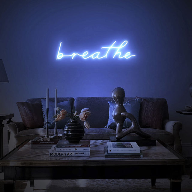Breathe LED Neon Sign light up sign
