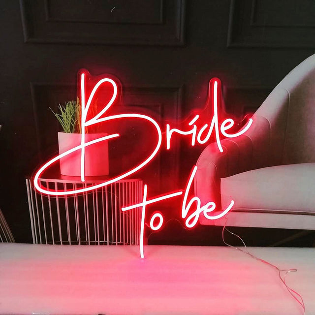 Bride To Be LED Neon Sign light up sign