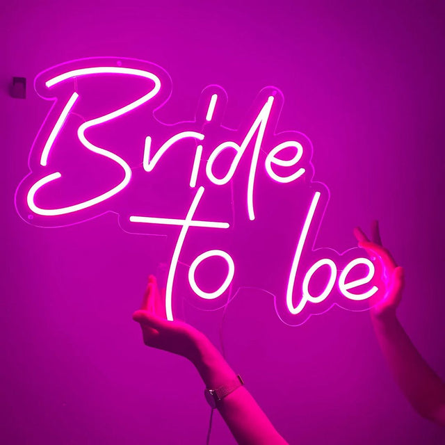 Bride to Be LED Neon Sign light up sign