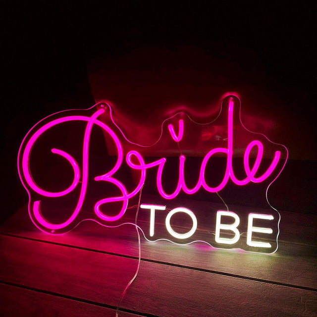 Bride to Be LED Neon Sign light up sign