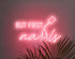 But First Nails Neon Sign