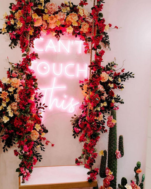 Can't Touch This Neon Sign
