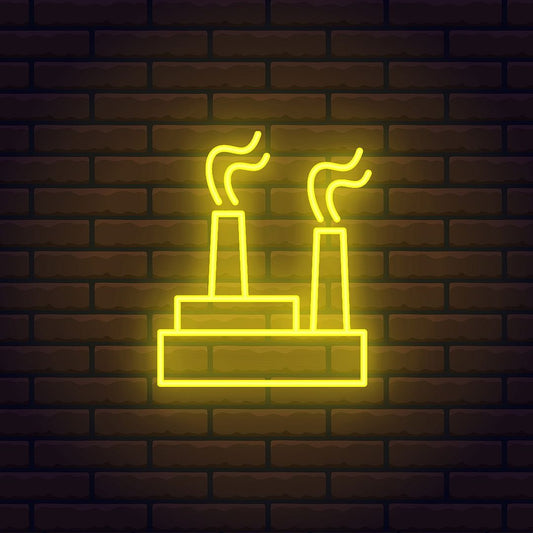 Candlestick Neon Sign