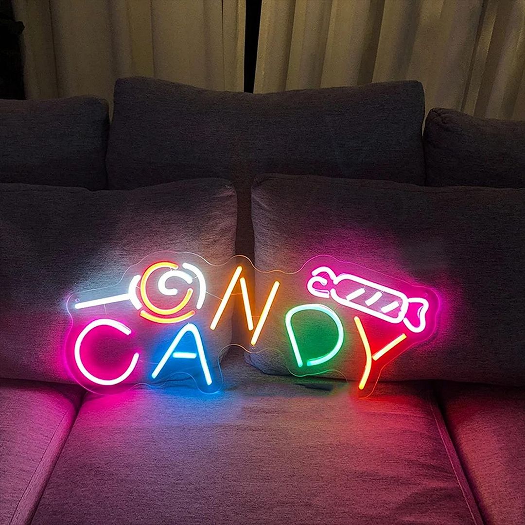Candy Neon Sign