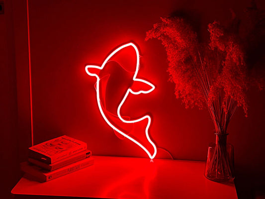 Carp Fish Neon Sign