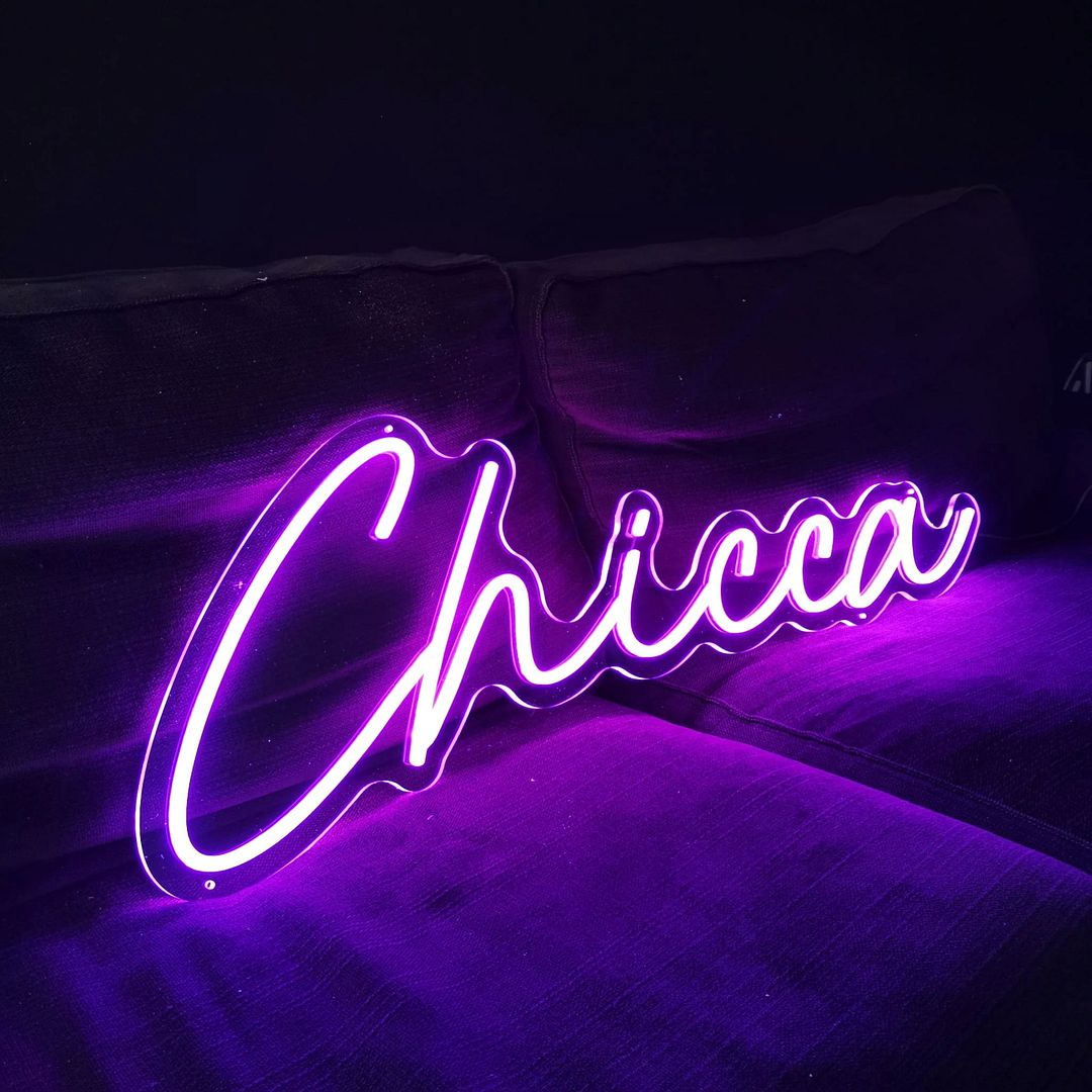 Chicca Neon Sign
