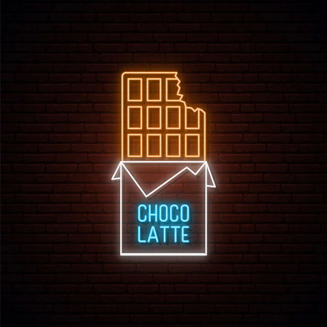Choco Latte Neon Sign