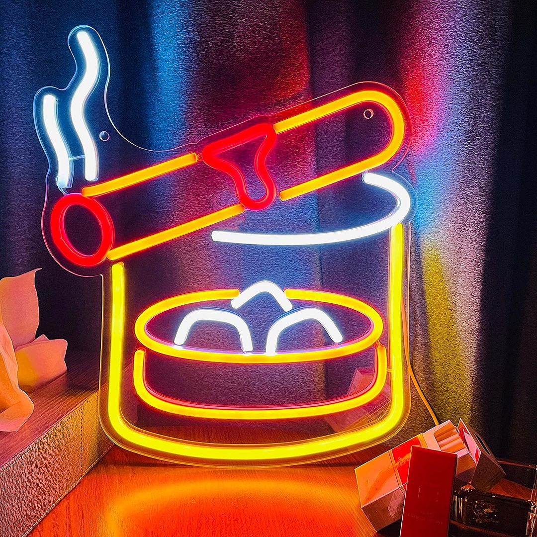 Cigar and Cocktail Neon Sign