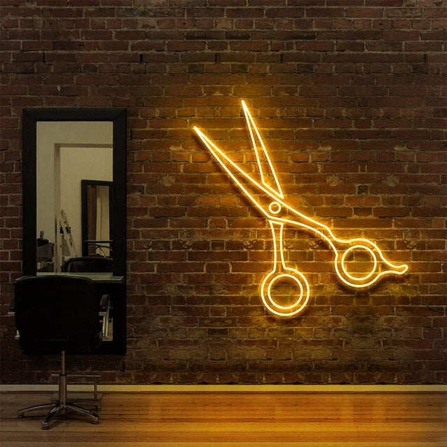 Clippers LED Neon Sign for Salon light up sign