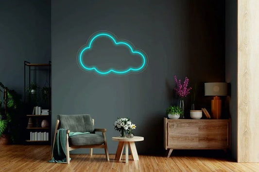 Cloud Neon Signs, Neon Lights, LED Neon Signs for Room, Bars Light Up Signs, Cool Neon Light Signs, Neon Wall Lights