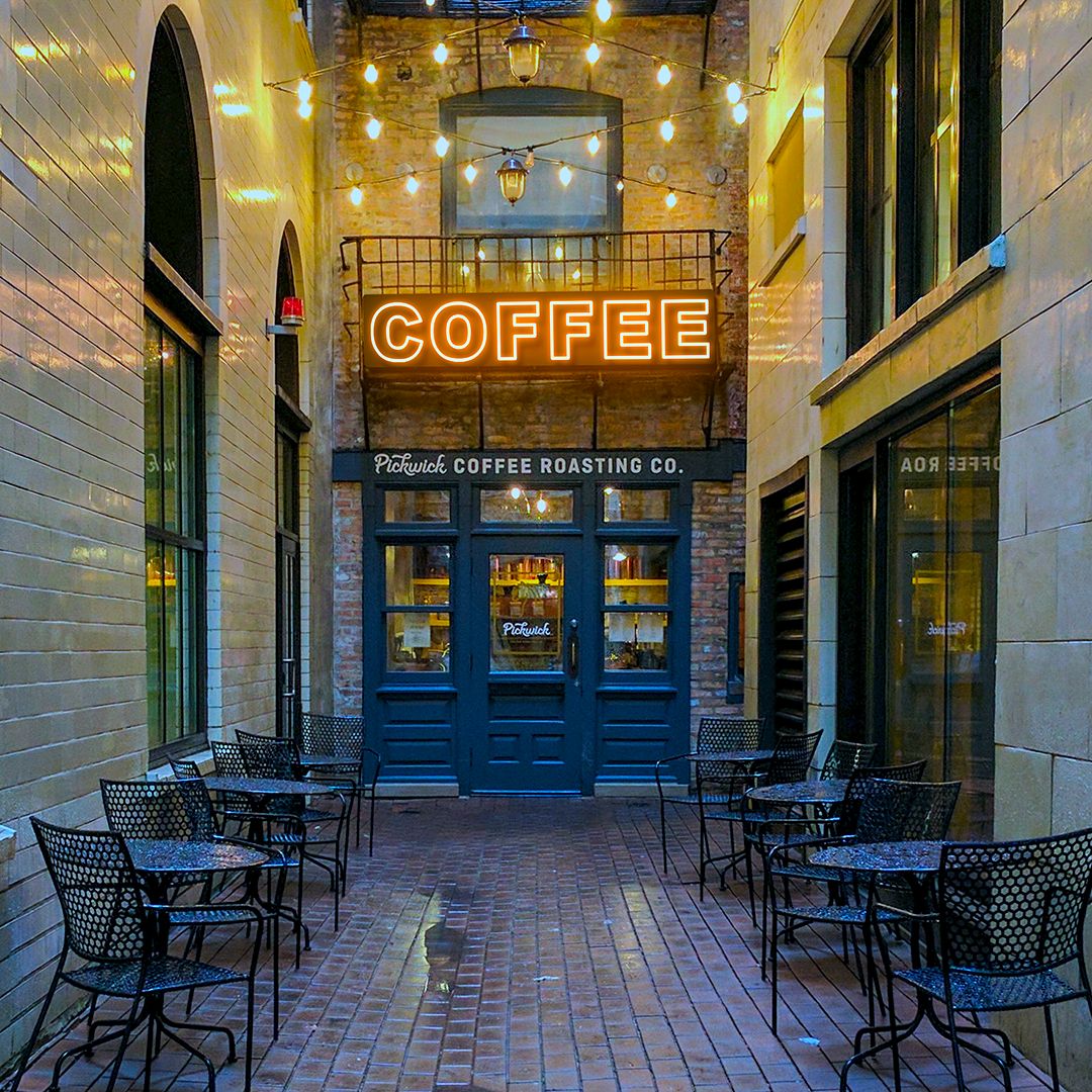 Coffee Caf Neon Sign