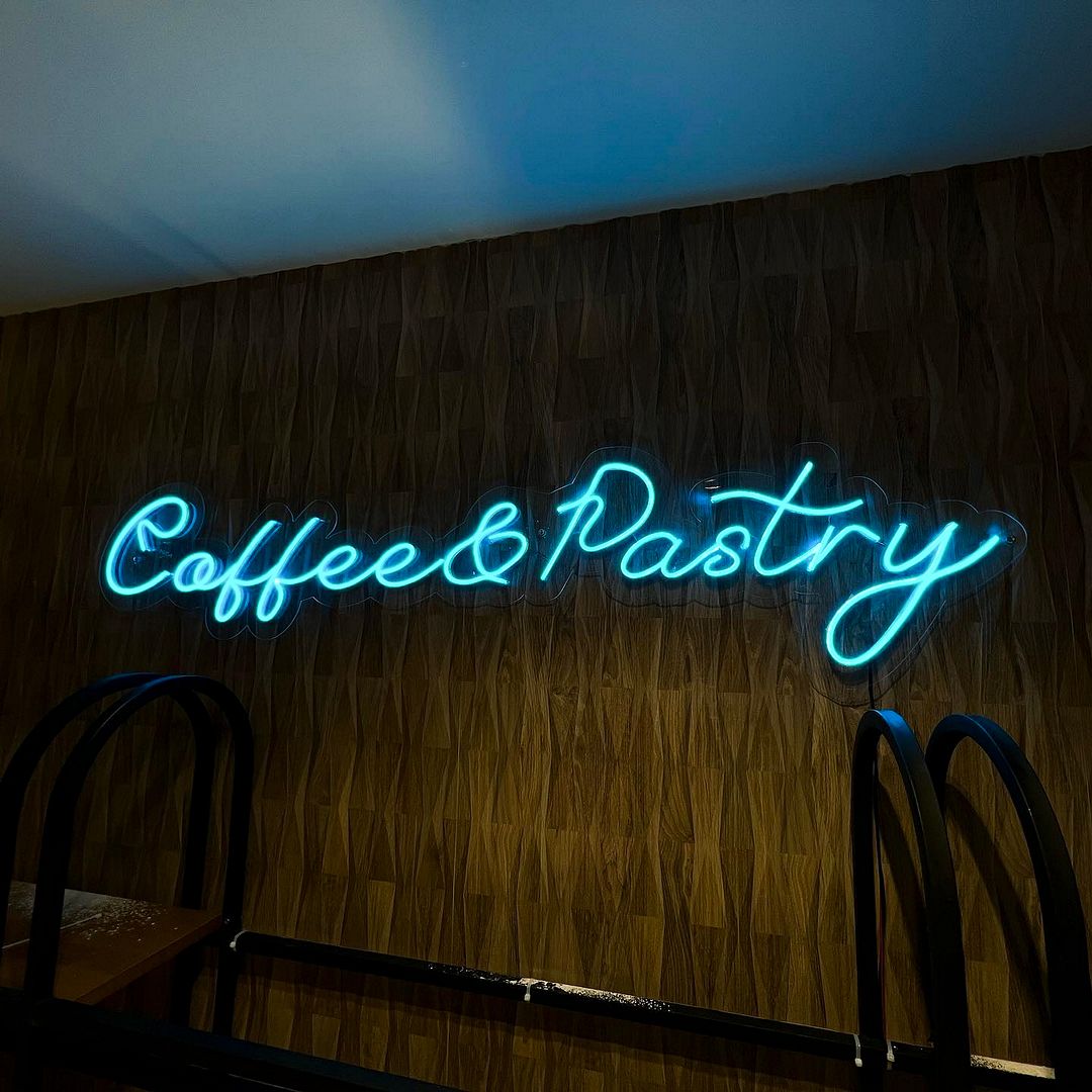 Coffee and Pastry Neon Sign