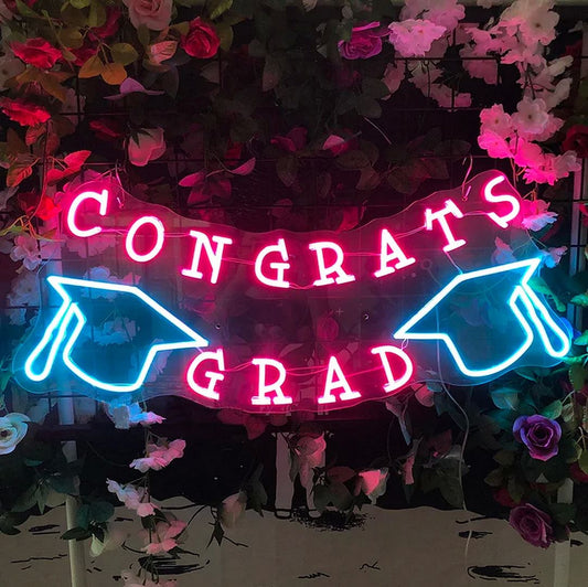Congrats Grad Neon Sign