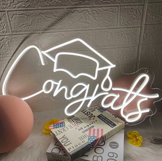 Congrats Grad Neon Sign