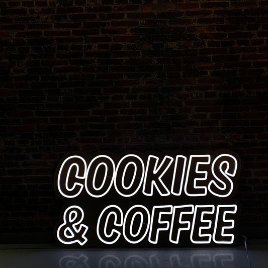 Cookies and Coffee Neon Sign