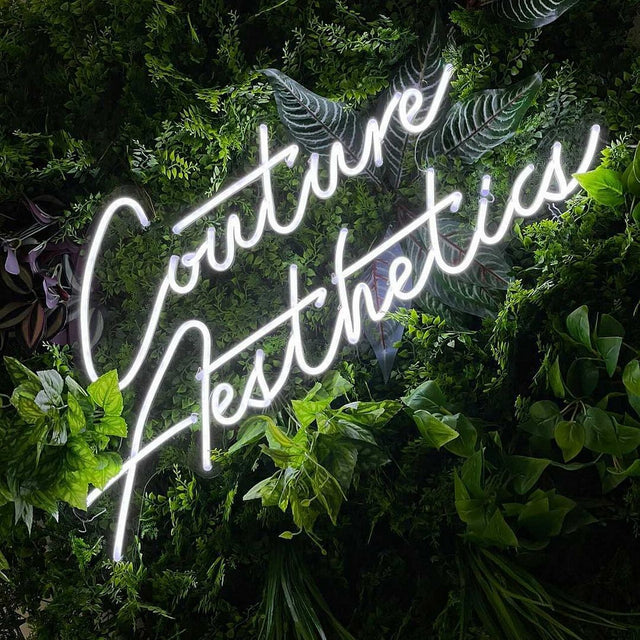 Couture Aesthetics LED Neon Sign for Tattoo Studio light up sign
