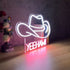 Cowboy Hat Yeehaw Neon Sign