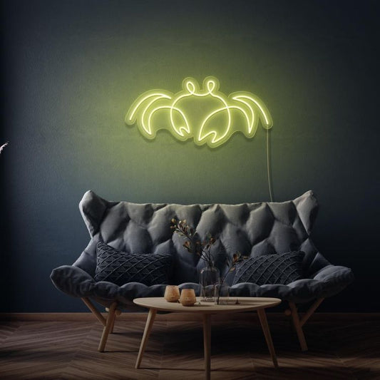 Crab Neon Sign