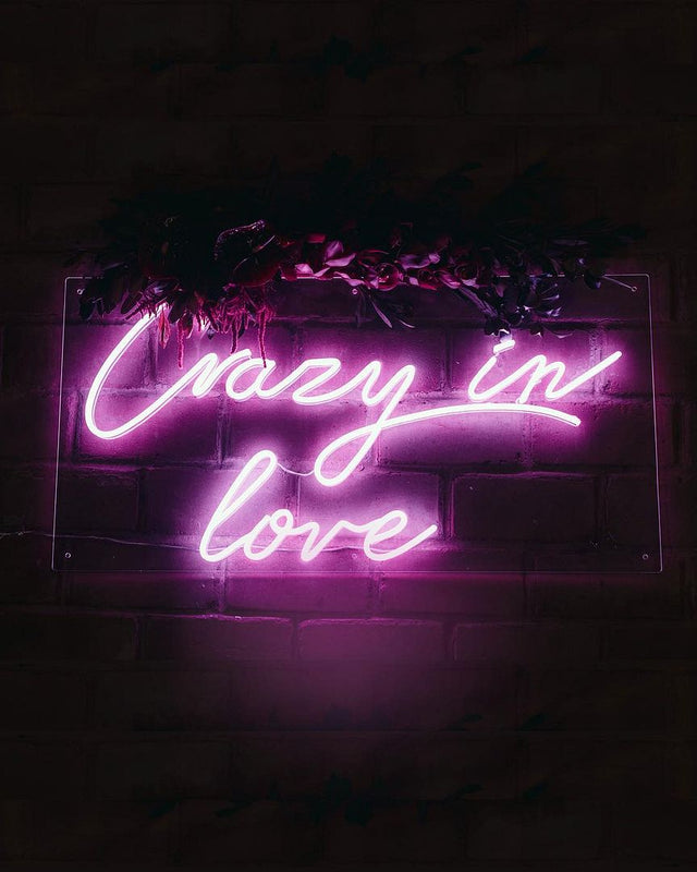 Crazy in Love LED Neon Sign light up sign