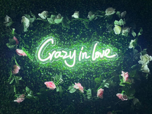 Crazy in Love Neon Sign