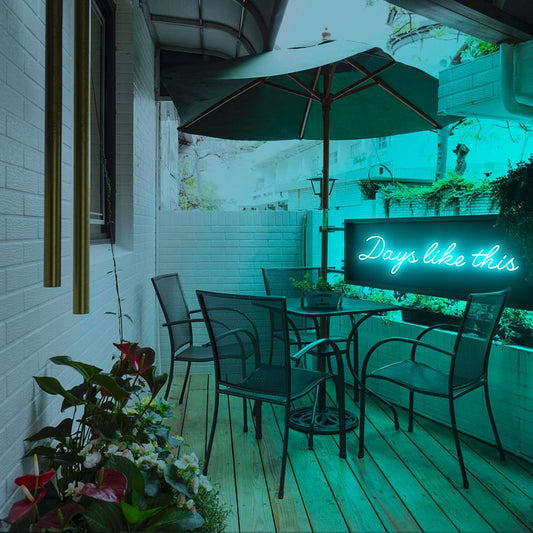 Days Like This Neon Sign