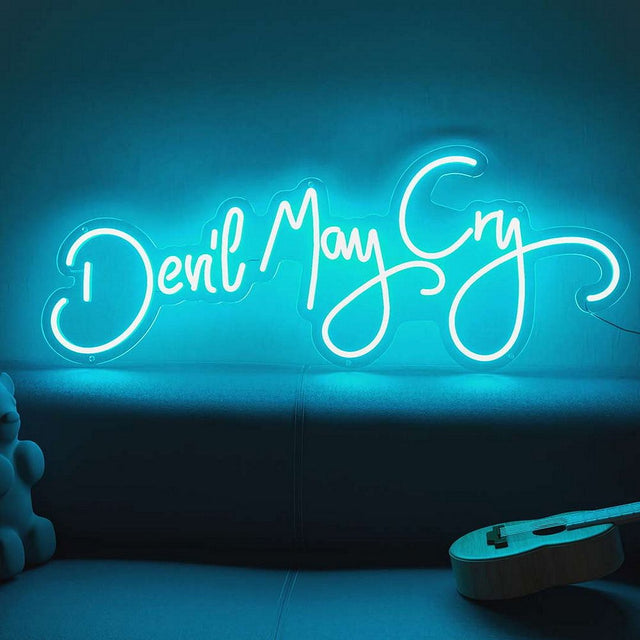 Devil May Cry LED Neon Sign for Man Cave light up sign
