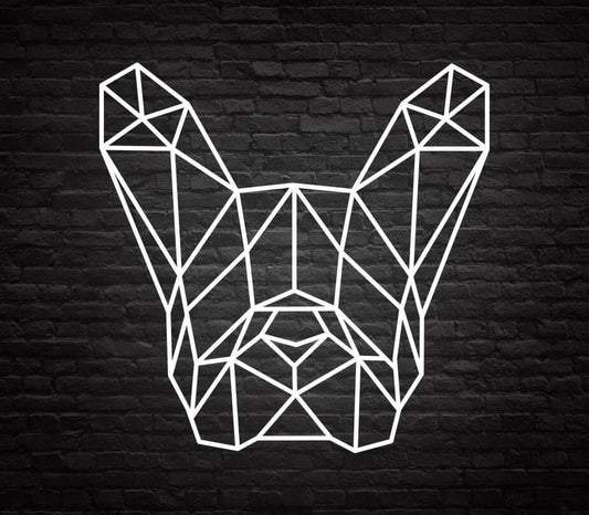 Dog Head Neon Sign