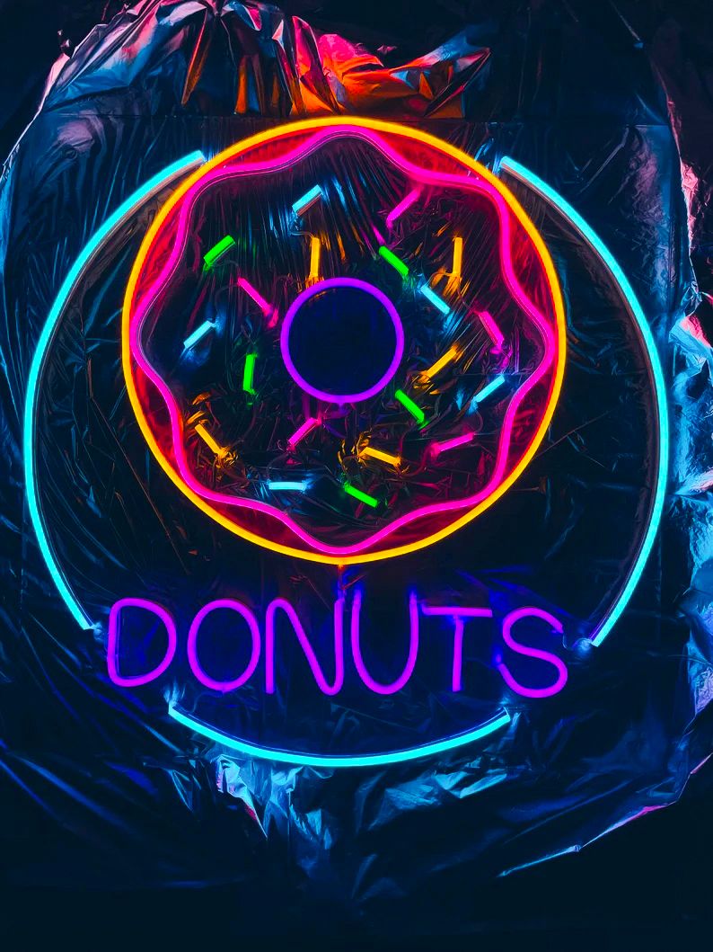Donuts Neon Sign