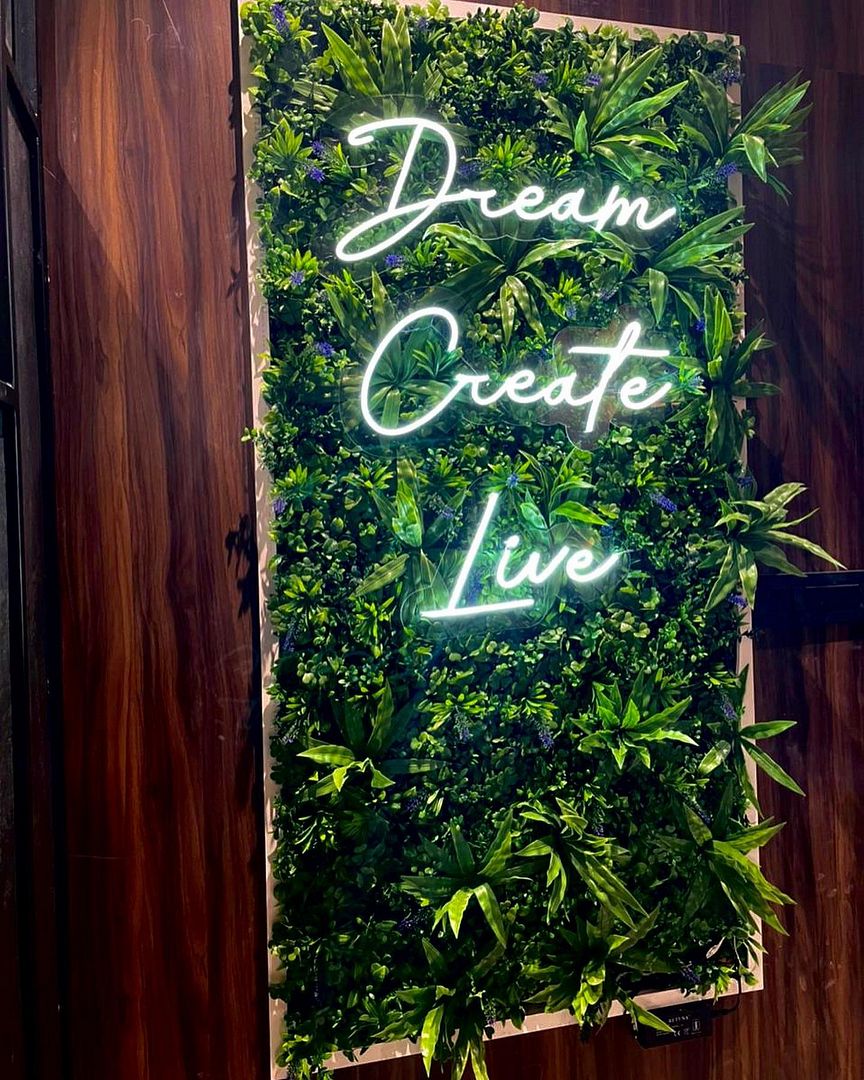 Dream Create Live Neon Sign