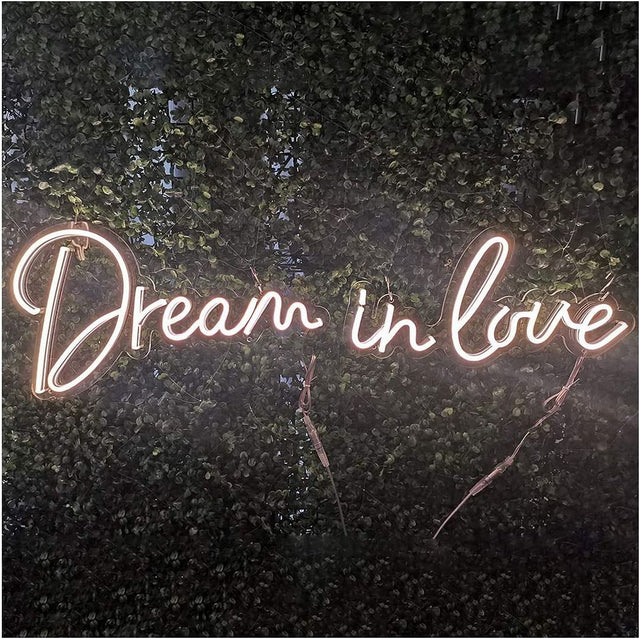 Dream in Love LED Neon Sign light up sign