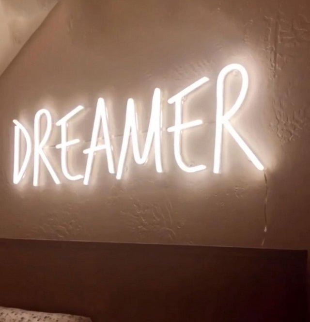 Dreamer LED Neon Sign for Kids Room light up sign