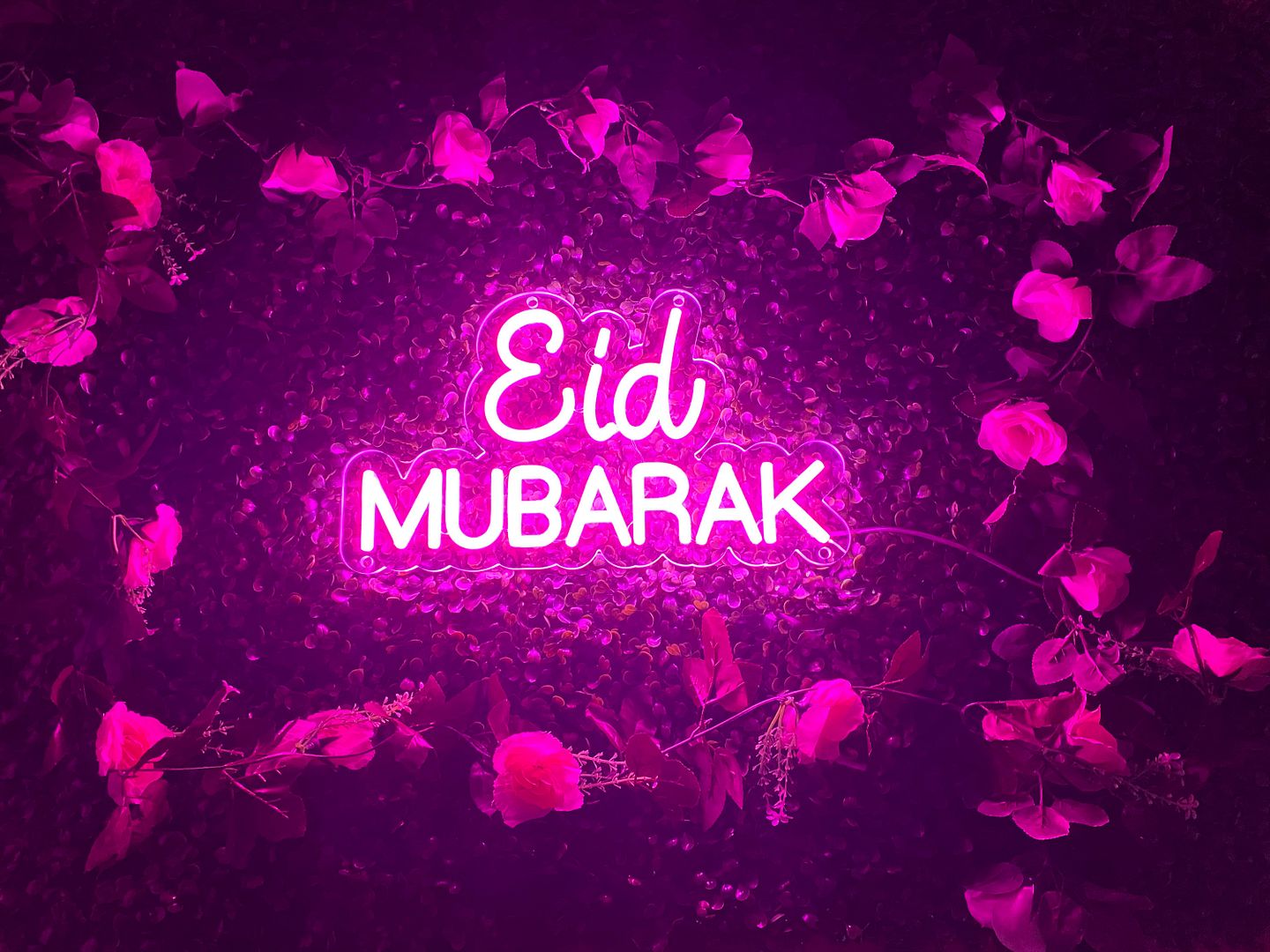 Eid Mubarak Neon Sign