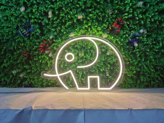 Elephant Neon Sign