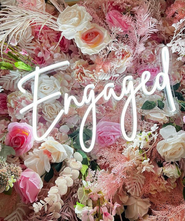 Engaged LED Neon Sign light up sign