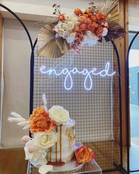 Engaged Neon Sign