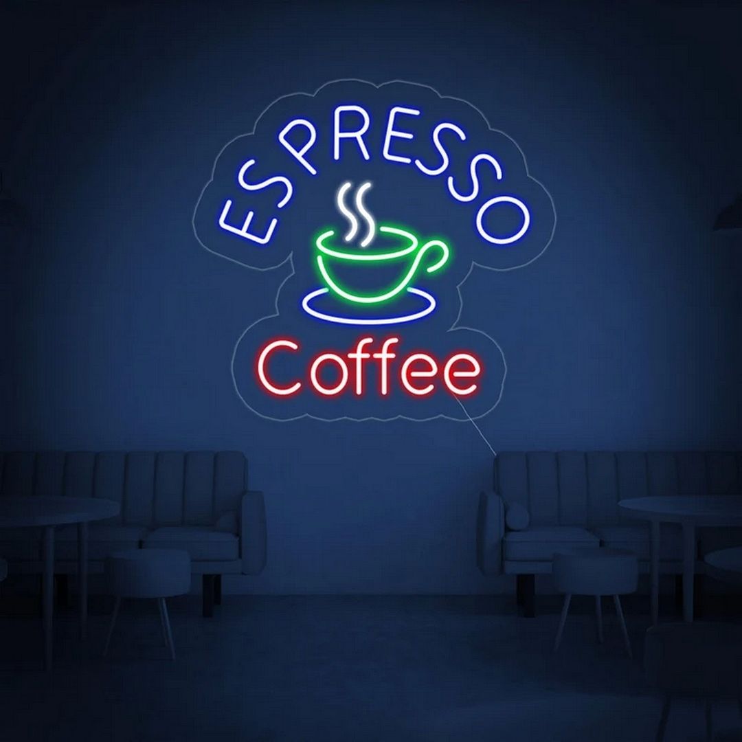 Espresso Coffee Neon Sign