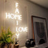 Family, Home, Love Neon Sign