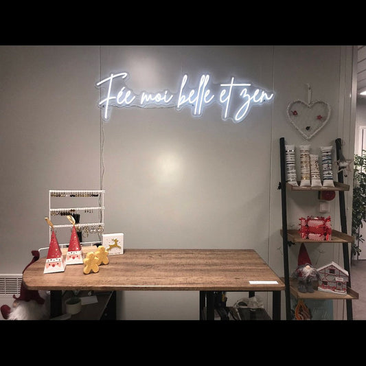 Fee Moi Belle Zen French Neon Sign