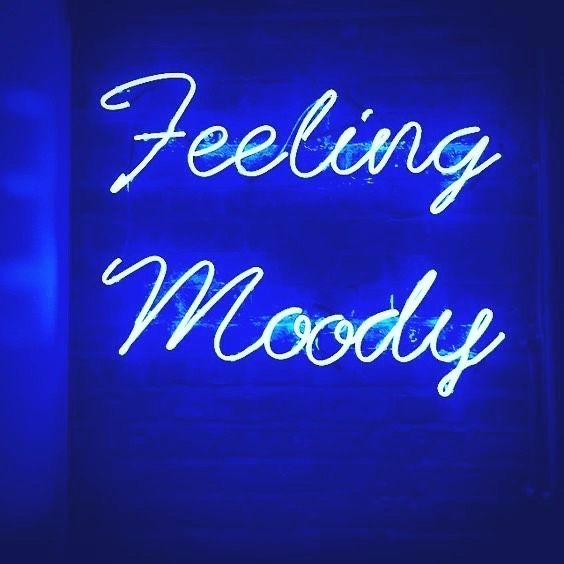 Feeling Moody Neon Sign