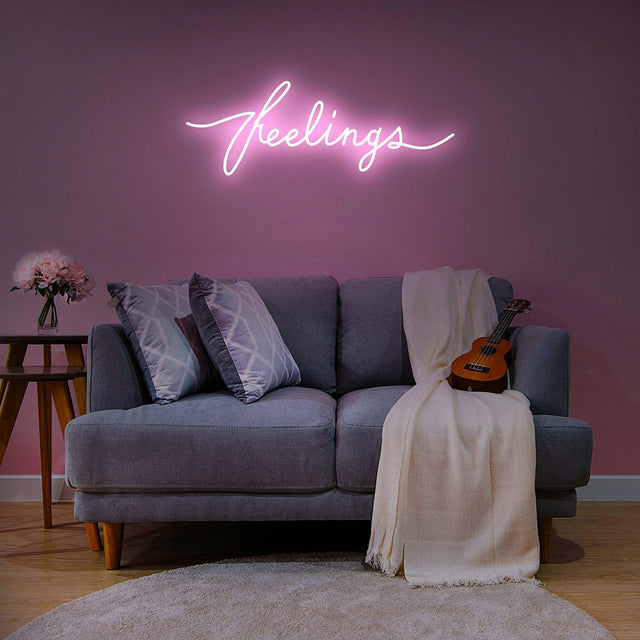 Feelings LED Neon Sign light up sign