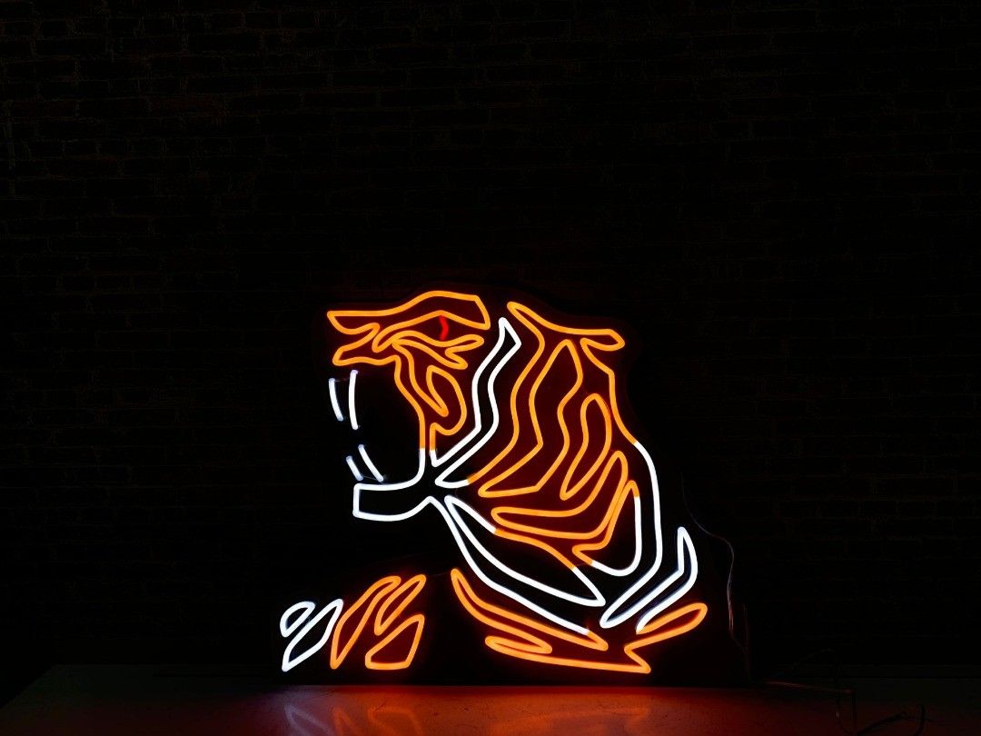 Ferocious Tiger Neon Sign