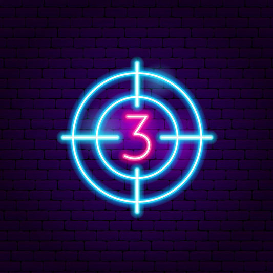 Film Countdown Neon Sign