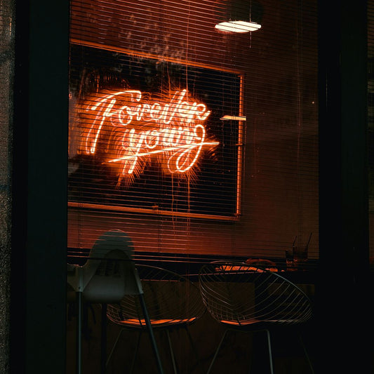 Forever Young Neon Sign