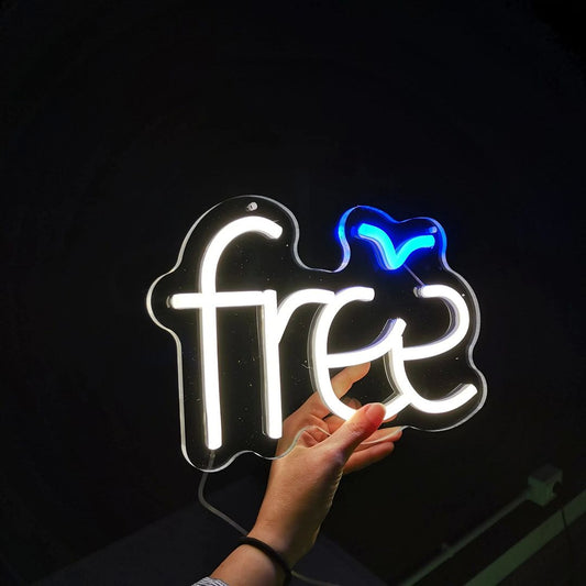 Free Neon Sign