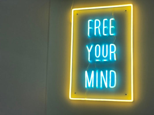 Free Your Mind Neon Sign