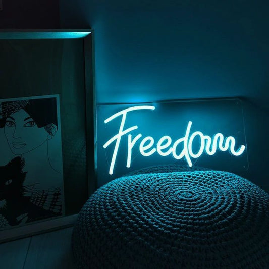 Freedom Neon Sign