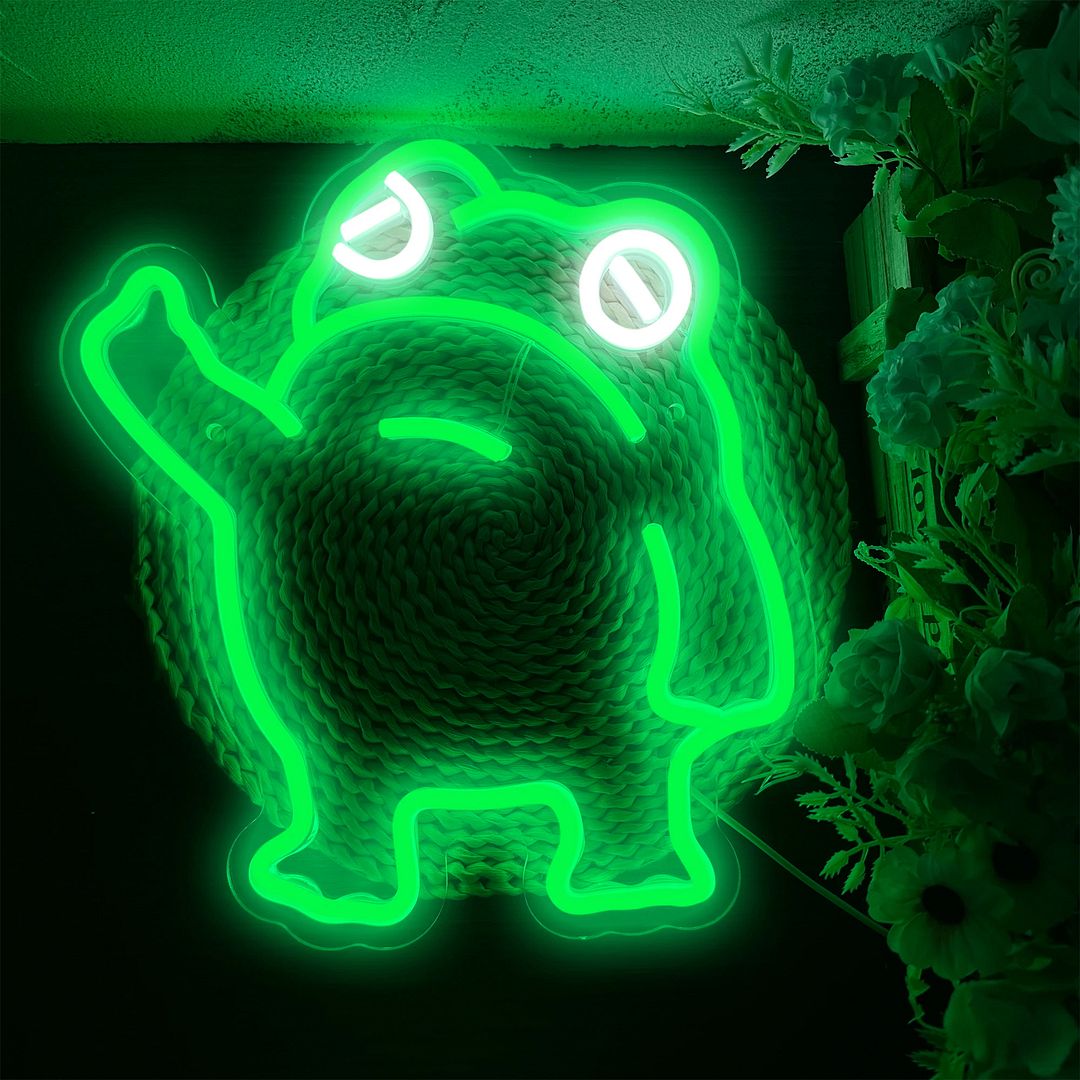 Frog Neon Sign