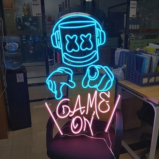 Game On Neon Sign