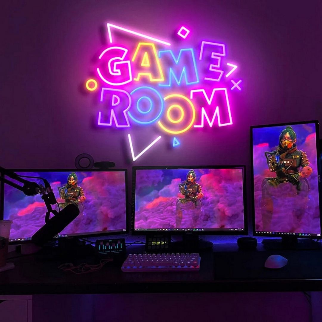 Game Room Neon Sign